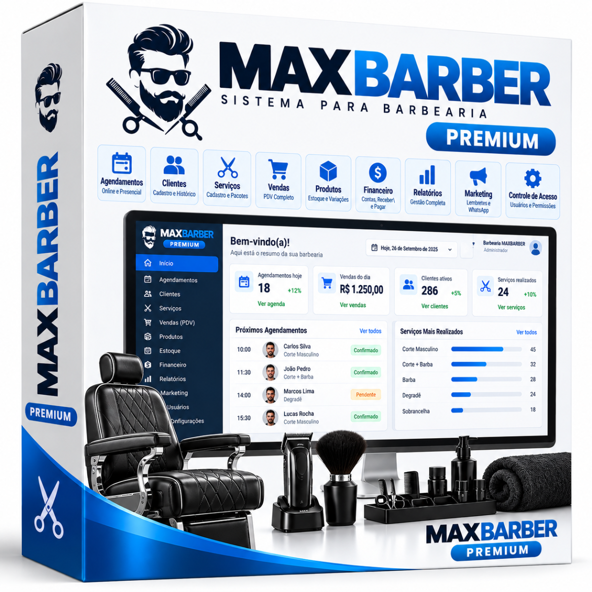 MAXBARBER Premium